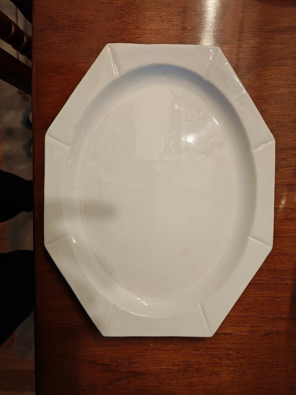 Vintage W.H. Grindley “Ascot” Ironstone Plate – Made in England